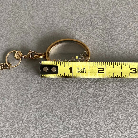 Origami Owl Gold Toggle Chain Oval Necklace Pendant - Picture 10 of 12